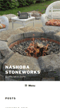 Mobile Screenshot of nashoba-stoneworks.com