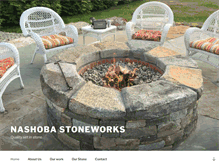 Tablet Screenshot of nashoba-stoneworks.com